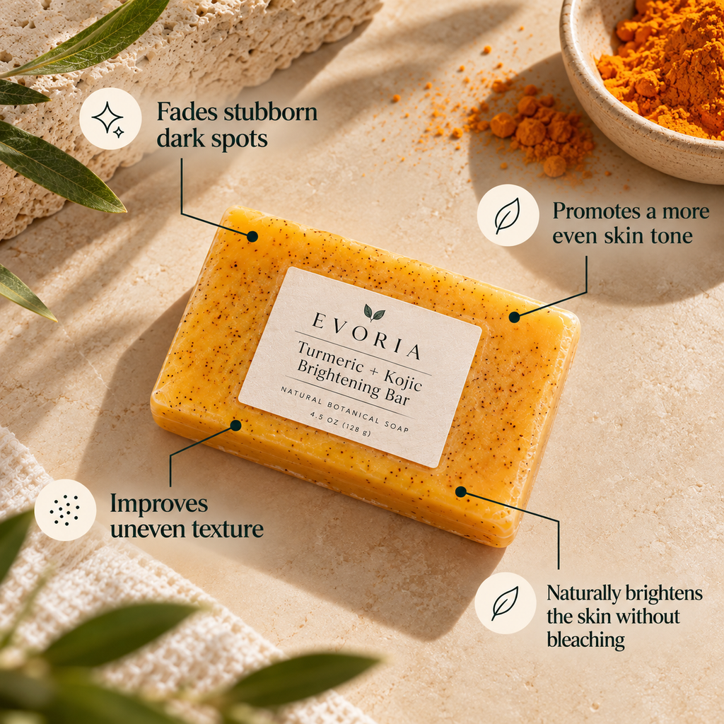 Turmeric + Kojic Brightening Bar